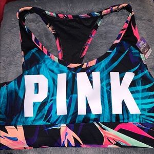 Pink- Sports Bra New